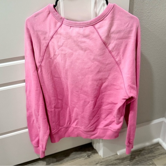 Pink Crewneck Gradient Sweatshirt - Picture 3 of 3
